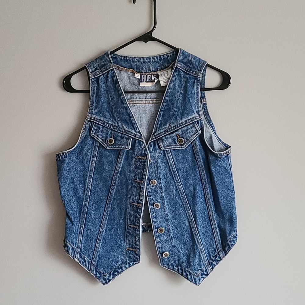 Billblass Jean Jacket Vest